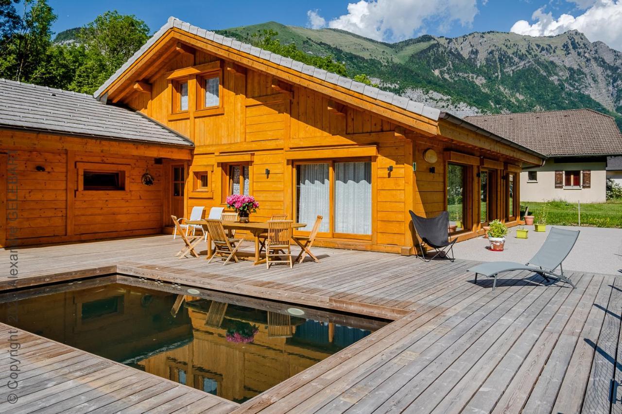 Chalet Aux 3 Biches Mieussy Buitenkant foto