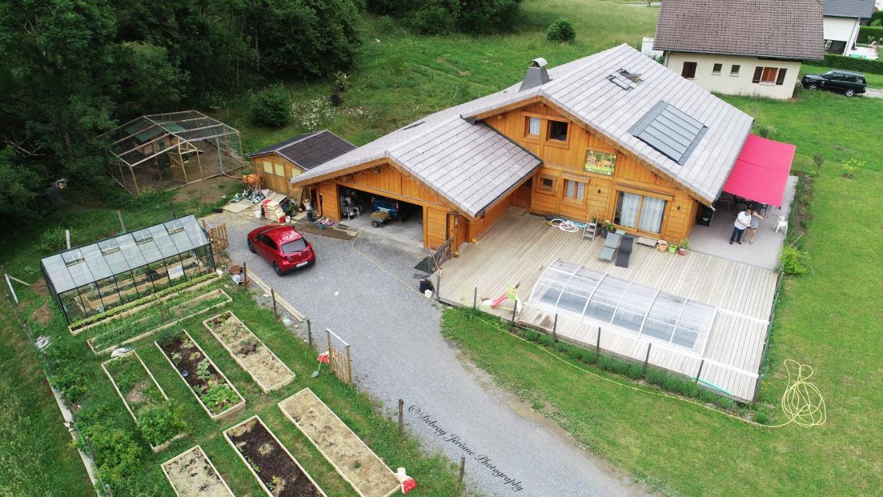 Chalet Aux 3 Biches Mieussy Buitenkant foto