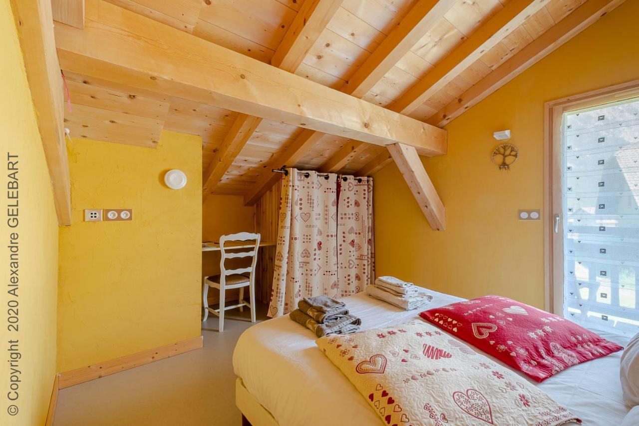 Chalet Aux 3 Biches Mieussy Buitenkant foto