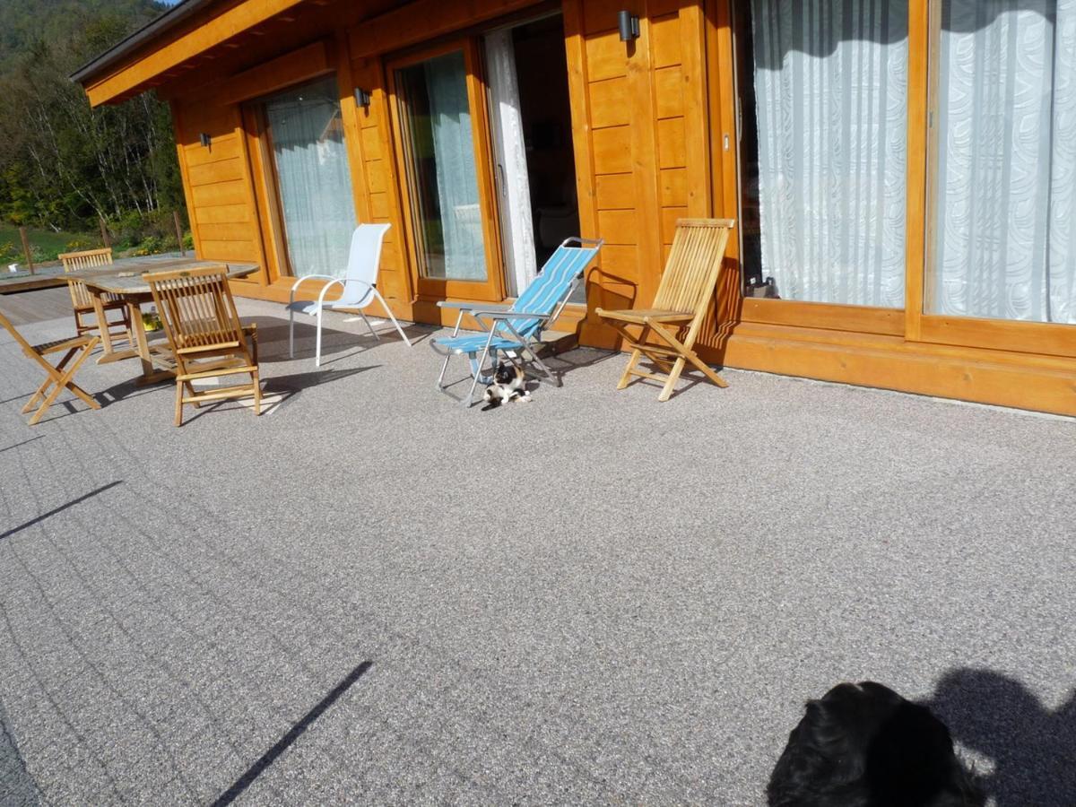 Chalet Aux 3 Biches Mieussy Buitenkant foto