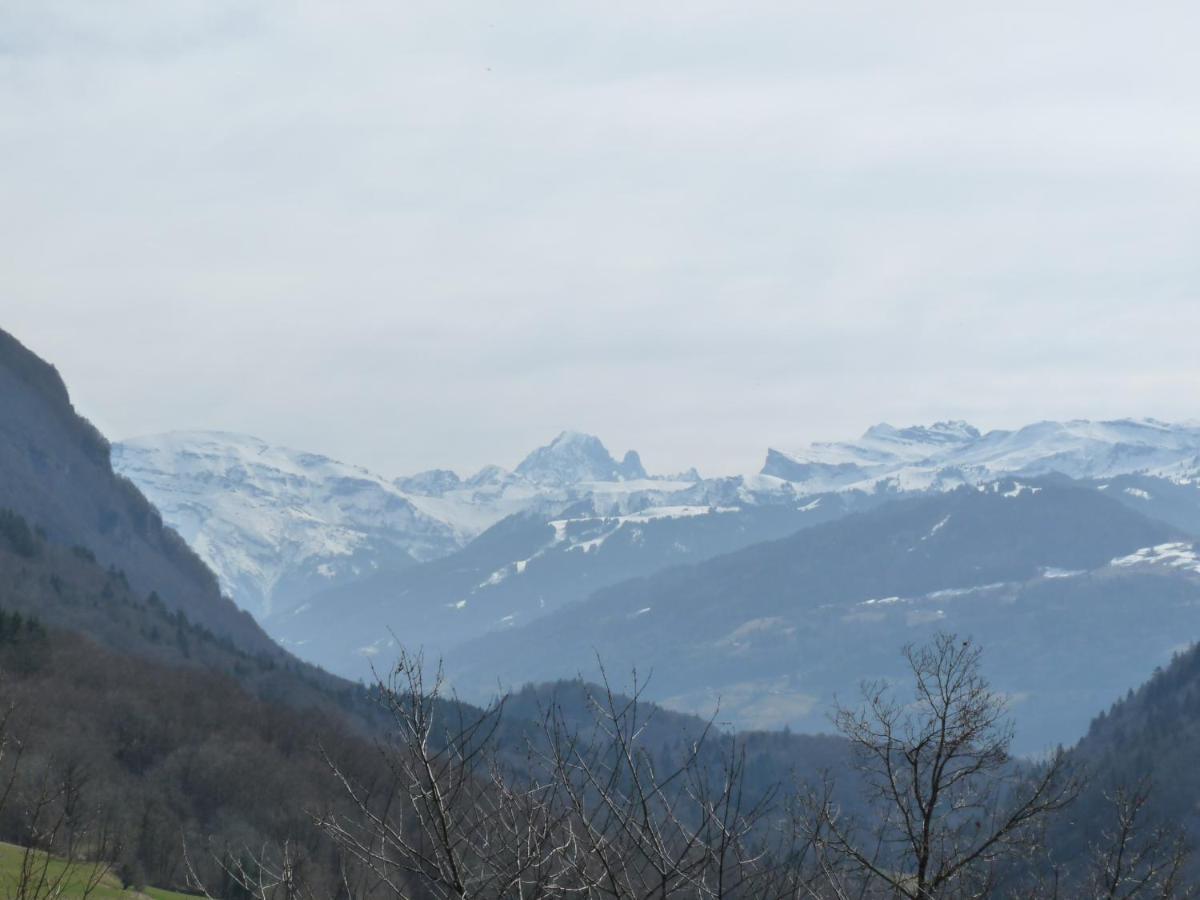 Chalet Aux 3 Biches Mieussy Buitenkant foto