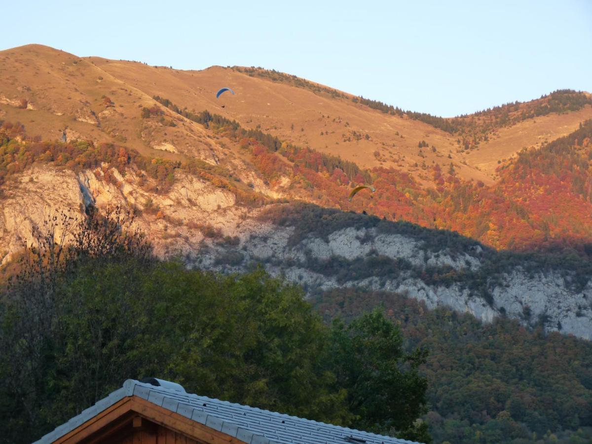 Chalet Aux 3 Biches Mieussy Buitenkant foto