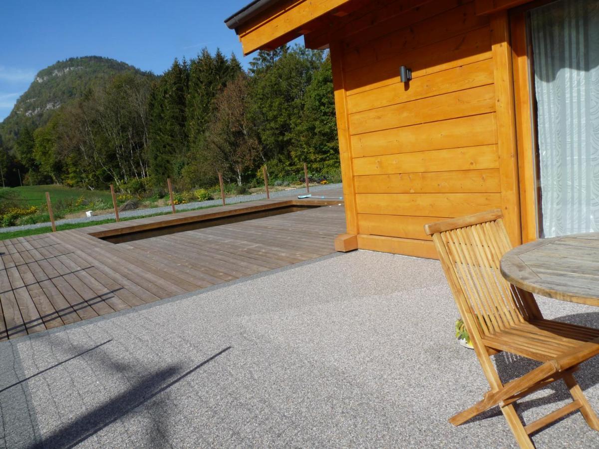 Chalet Aux 3 Biches Mieussy Buitenkant foto
