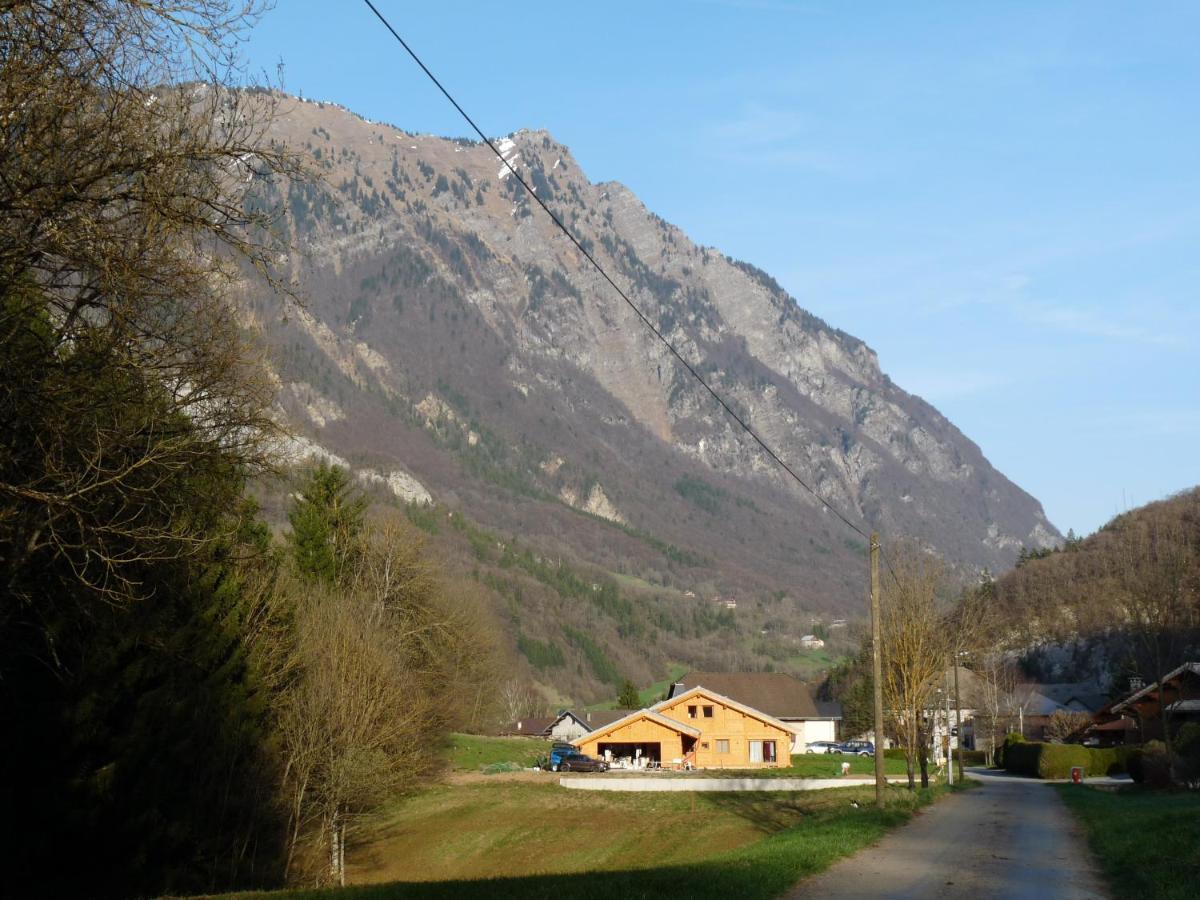 Chalet Aux 3 Biches Mieussy Buitenkant foto